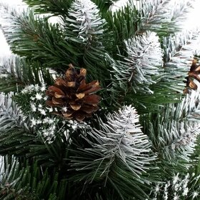 Luxusný vianočný stromček so stojanom - 8