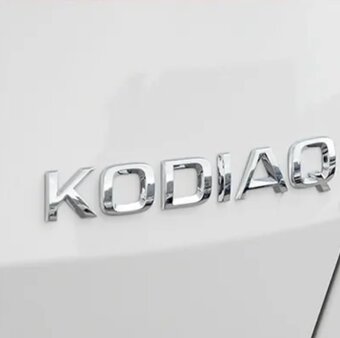 ŠKODA nápisy ČIERNE / CHROMOVE - 8