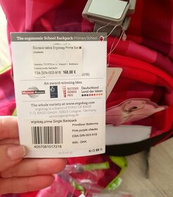 Ergobag - školská taška Prime 3-dielny pc 168€ NOVÁ nepoužív - 8