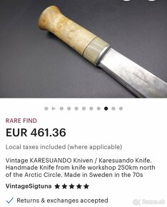 Karesuado knives nôž - 8