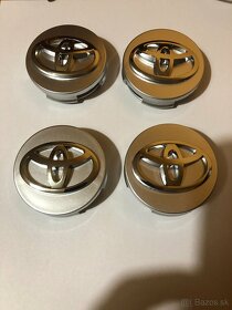 Stredové krytky (pukličky) Toyota priemeru 57,60 a 62 mm - 8