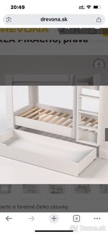 Poschodova postel biela - 8