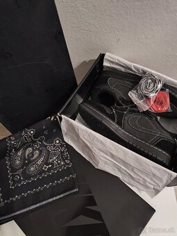 Jordan 1 Low x Travis Scott Black Phantom ⚫⚪🖤 - 8