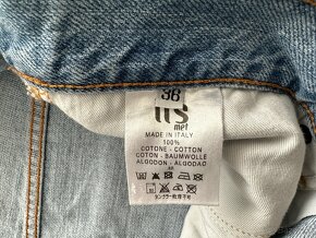 Pánske,kvalitné džínsy MET - Made in Italy - veľkosť 36/34 - 8