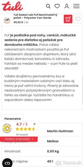 TULI vak originál Gerda a podnožka - 8