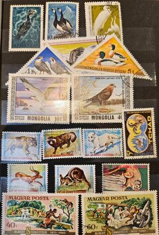 Poštové známky 1 - 8