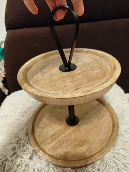 Drevený etažér na občerstvenie - 8