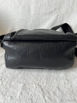Crossbody kozena kabelka Stefano Dendi Studio. Farba cierna. - 8