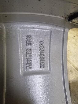 Predam hlinikove elektrony r17 5x112 - 8