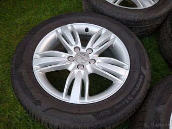 17" ALU 5x112 audi orig + letné 235/55 r17 - 8