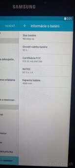 Predám tablet Samsung Galaxy Tab A 7.0 (2016)SM-T280 - 8