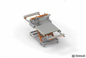 manipulačný vozík, nožnicový stôl, pracovný stôl - 8