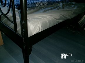 KOVOVÁ posteľ 160x200 cm - 8