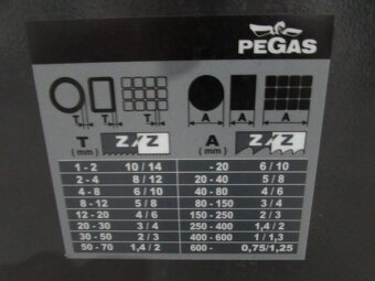 Píla Poloautomatická pásová Pegas Gonda 360x500SHI - 8