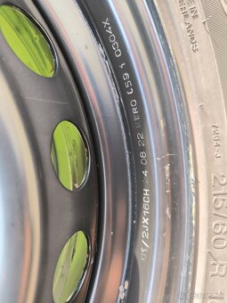 Plechové disky TPMS ET 50  215/60 R16 - 8