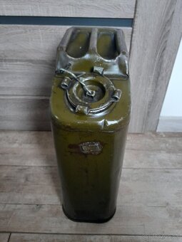 USA QMC jerrycan vojenský kanister Wheeling 1943 WW2 - 8