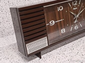 Vzácne Starožitné naťahovanie hodiny s volbami hudby Rhythm - 8