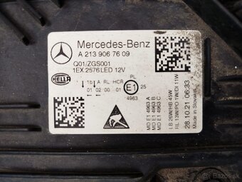 Reflektor LP + PP Mercedes E klasa W213 lift - 8