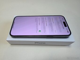 APPLE IPHONE 14 PRO MAX 128GB SPACE BLACK ,BATERKA 100% - 8