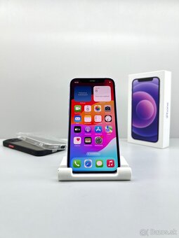 iPhone 12 MINI PURPLE NOVÁ BATÉRIA 100% ZDRAVIE - 8