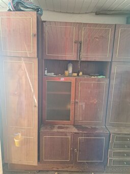 Antik obývacia stena - 8