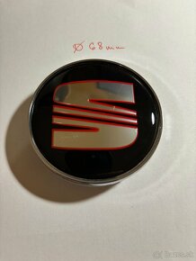 Stredové krytky Seat - priemer 56, 60, 63 a 68 mm - 8