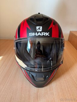 Predám prilbu na motorku Shark D-SKWAL 2 Atraxx - 8