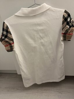 Burberry dámska biela polokošela - 8