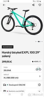 Bicykel expl 100 v zelenej farbe. - 8