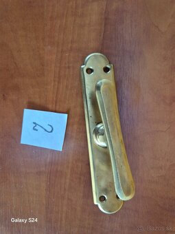 Mosadzné okenné kľučky - 8