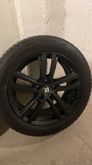 Alu disky 5x112 r17 + zimná sada pneu - 8