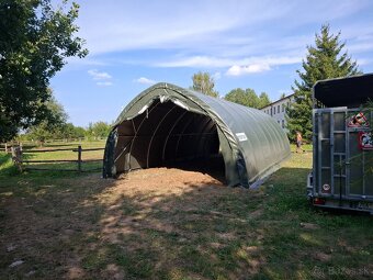 plachtová hala 6x18 metrov, plachta 900g - 8