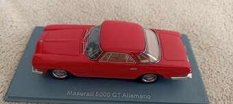 Predám model Maserati 5000 GT Allemano 1:43 Neo - 8