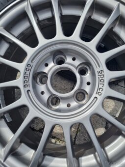 Predám kolesá Sparco 5x100 r15 - 8