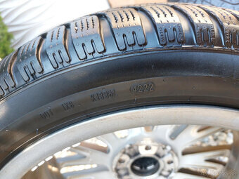 4-originál obute alu 5x112 R18 Mercedes 7.5J ET49-225/45 r18 - 8