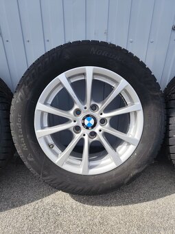 BMW Alu disky r16 zimné pneu - 8