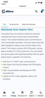 Acer Aspire Vero - 8