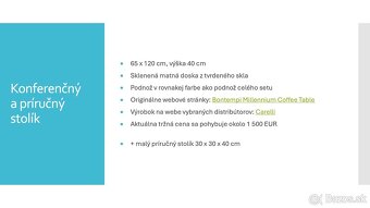 Set dizajnových stolov a stoličiek Bontempi - 8
