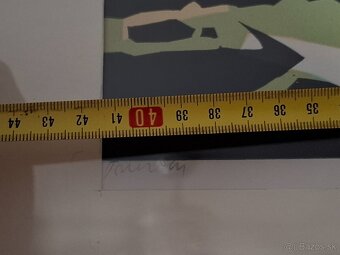 Predám obraz Trenčianský hrad Sig. Ladislav Zdvíhal 25 € - 8