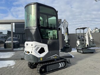 Minibagr XTM X10S PRO s kabinou - 8