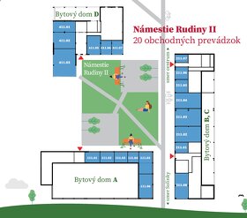 Prenájom OP na námestí Rudinny II. na Hlinách v Žiline 42m2. - 8