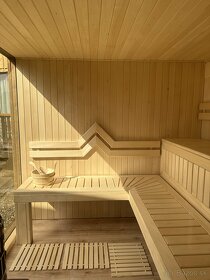 Prémiová vonkajšia záhradná sauna - 8