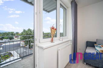 PRENÁJOM 2 izb. bytu, Trnavská cesta, Bratislava, balkón - 8