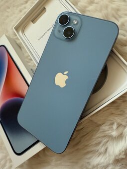 Predám Apple iPhone 14 plus,256GB, modrý,top stav - 8