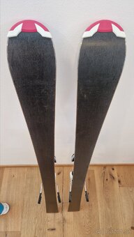 Detské lyže 130 cm + lyžiarky - 8