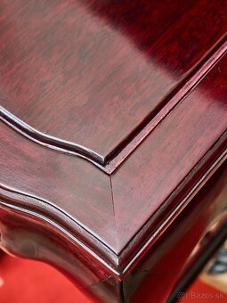 Čínske vyrezávané stolíky – pár - 8