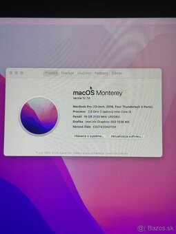 Apple MacBook Pro 2016 Touch Bar - 8