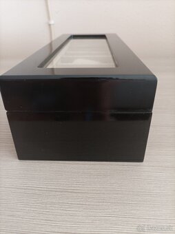 Krabička na hodinky [čierna - krémová] - 8