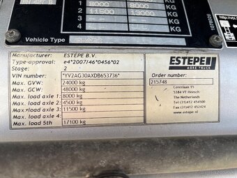 Volvo FH500 eev 6x2 - 8