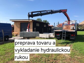 Preprava, hydraulicka ruka, sklapac,autodoprava - 8